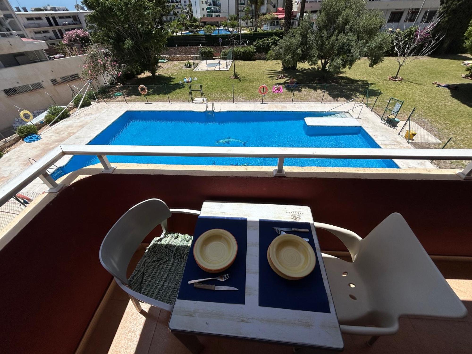 Апартаменти Piscina Terrazza Seaview Бенальмадена Екстер'єр фото